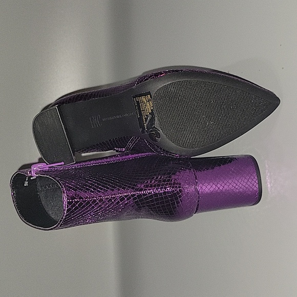 INC Womens Anila Ankle Block Heel Booties - Picture 4 of 4